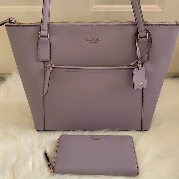 Pocket tote Cameron icylavender continental wallet - Picture 2 of 8